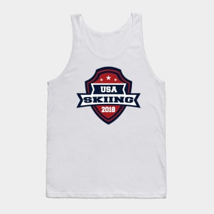 USA Skiing Pyeongchang 2018! Tank Top